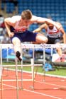Mens 110 metres hurdles, British Championships, Birmingham. Photo: David T. Hewitson/Sports for All Pics